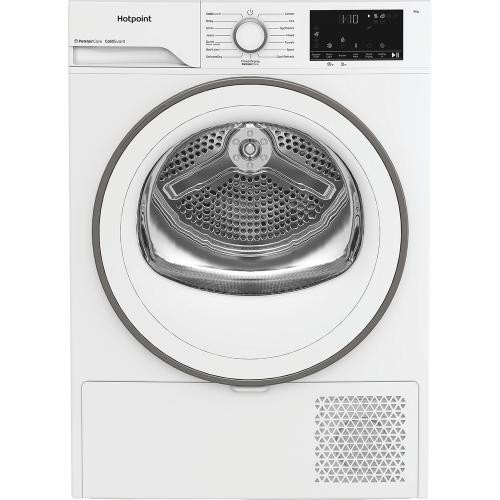 Hotpoint, HHDD90WWIRE, 9kg Freestanding Heat Pump Tumble Dryer, White