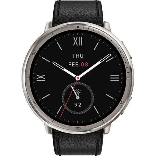 Amazfit, 146-W2433EU1N, Active 2 NFC Round, Black