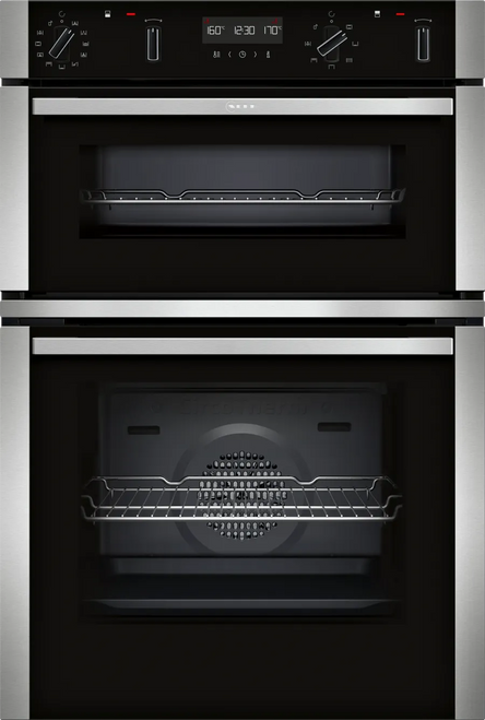 Neff, U2ACH7AN7B, Double oven, Silver