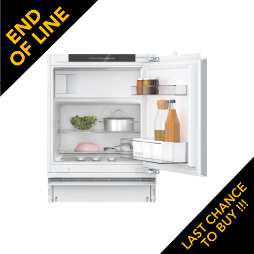 Bosch, KUL22VFD0G, 110L Built-under larder fridge, White
