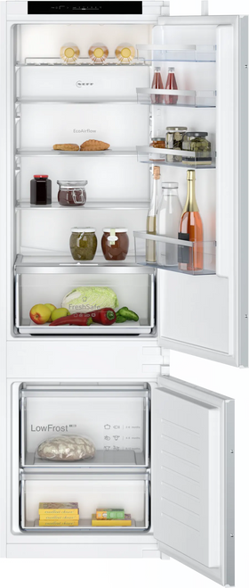 Neff, KI5872SE0G, Built-in fridge-freezer combination, White
