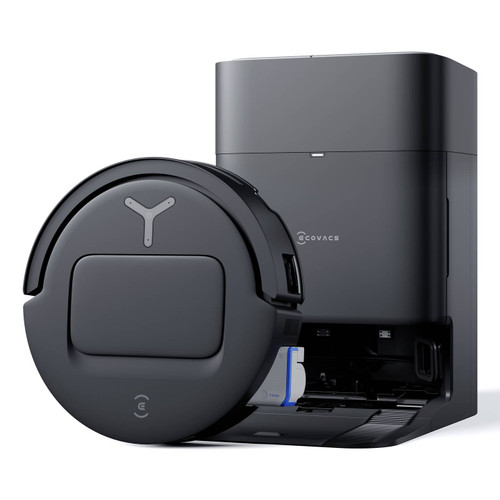 Ecovacs, 270-DEX68-12EC, DEEBOT T80 OMNI Robot Vacuum Cleaner, Black