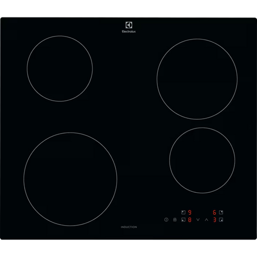 Electrolux, LIB60420C, 60cm Built-In Induction Hob, Black