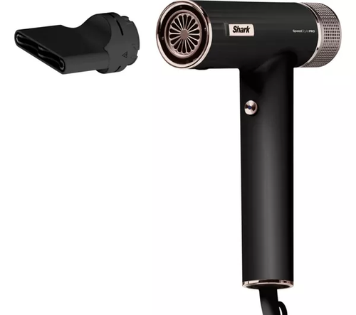 Shark, HD701UK, SpeedStyle Pro High-Velocity Hair Dryer System, Black