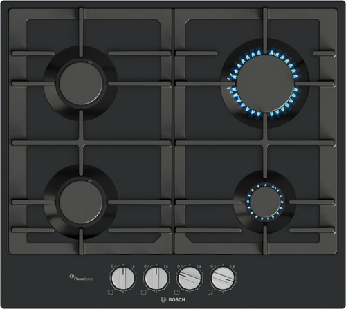 Bosch, PCP6A6I90, Series 6 60cm Gas Hob, Black