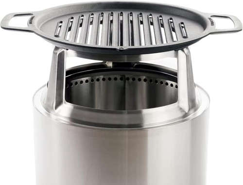 Solo Stove, SSBON-COOKING-B, Cast Iron Bonfire Grill Top and Hub, Multi