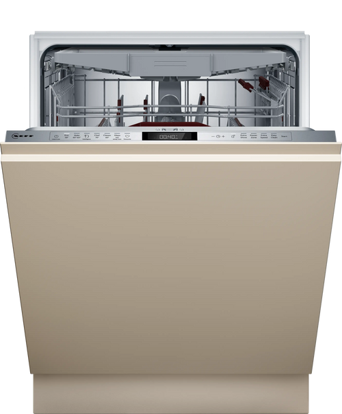 Neff, S197ZCX08G, N70 Built-In Dishwasher 60cm with Variable Hinge, Multi