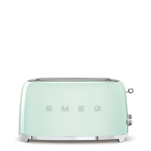 Smeg, TSF02PGUK, 4 Slice Long Slot Toaster, Green