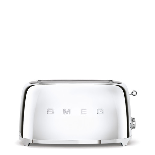 Smeg, TSF02SSUK, 4 Slice Long Slot Toaster, Stainless Steel