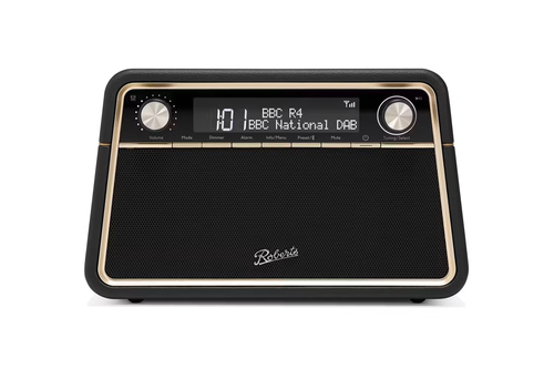 Roberts, REVABK, Reva Bluetooth DAB/FM Table Top Radio, Black