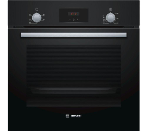 Bosch, HHF113BA0B, Serie 2 Black 60 Cm Built-in Oven, Black