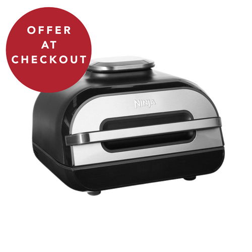 Ninja, Ag551uk, Foodi Max Health Grill & Air Fryer, Black