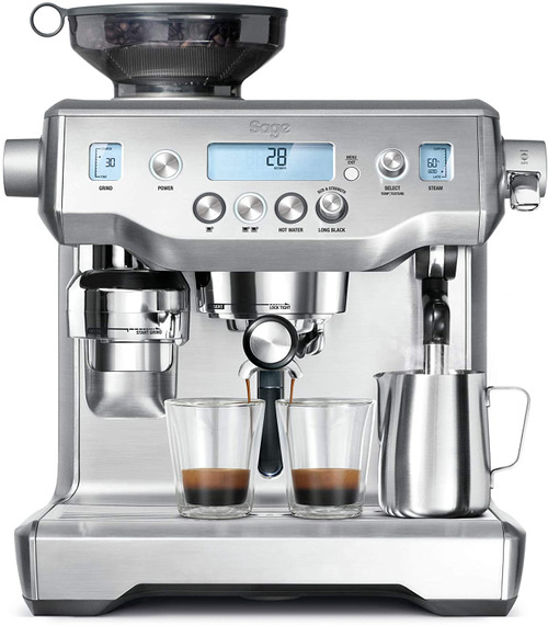 Sage, BES980UK, Oracle Coffee Machine, Silver