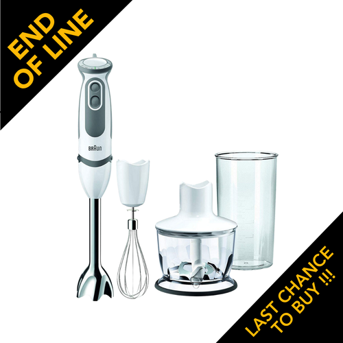 Braun, MQ5235, MultiQuick 5 Vario Hand Blender 1000W, White