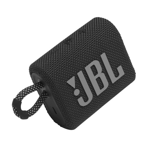 Jbl, JBLGO3BLK, Go3blk Go 3 Portable Waterproof Speaker, Black