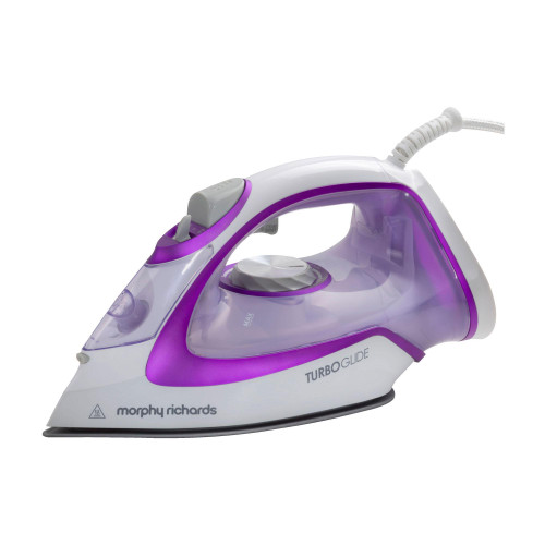 Morphy Richards Turbo Glide 40g Steam Output Steam Iron, Purple