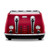 De'Longhi, CTOM4003.R, Icona Micalite 4 Slice Toaster, Red