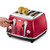 De'Longhi, CTOM4003.R, Icona Micalite 4 Slice Toaster, Red