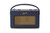 Roberts, R260/MB, Retro 1950s Replica Portable FM & AM Radio, Blue