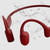 SHOKZ, S803RD, OpenRun Bone Conduction Headphones, Red