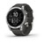 Garmin, 010-02540-01, Fenix 7 Silver Graphite Band GPS Watch, Black