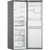 Whirlpool Freestanding Fridge Freezer Silver