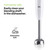 Braun, MQ10.201MWH, MultiQuick 1 Hand Blender 450W White