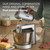 Kenwood, HMP54.000SI, Chefette Compact Hand Mixer with Bowl,, Silver