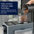 De'Longhi, EXAM440.55.G, Rivelia Fully Automatic Bean-to-Cup Coffee Machine, Pebble Grey