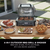 Ninja, OG850UK, Woodfire Pro XL Electric BBQ Grill & Smoker with Smart Cook, Black