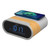 i-Box, 79379PI, Daybreak Bedside Alarm Clock, Grey