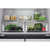 Ex-display Whirlpool, WQ9B2LG, French Door 90cm Fridge Freezer 4 Door, Silver