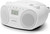 Roberts, ZOOMBOXFMW, Boom box Cd Player, White