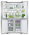 Fisher & Paykel, RF605QNUVX1, 538L Series 7 Quad Door Refrigerator Freezer, Stainless Steel