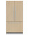 Fisher & Paykel, RS90A3, Series 7 90cm Integrated French Door American, Multi Fisher & Paykel, RS90A3, Series 7 90cm Integrated French Door American, Multi