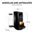 Nespresso Vertuo Plus Coffee Machine by De'Longhi, ENV150.B, Black