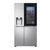 LG, GSXE91BSAD.ABSQ, 628L InstaView™ Side-By-Side Refrigerator, Brushed Steel