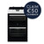 Electrolux, LKR555100W, 55cm Electric Cooker, Black