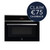 Electrolux, EVLBE08X, 43L Compact Multifunction Microwave Oven, Black