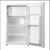 Powerpoint, P4474MDW-E, 47cm Under Counter 4 Ice Box Fridge Freezer, White