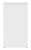 Powerpoint, P445ICSKW, 45cm Undercounter Fridge with Chiller Box, White