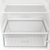 Indesit, KINS1261B4UK, 50/50 Integrated Fridge Freezer, White