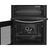 Indesit, IDE6VMB, Electric Freestanding Double Cooker 60cm, Black