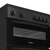 Indesit, IDE6VMB, Electric Freestanding Double Cooker 60cm, Black