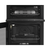 Indesit, IDG6GB, 79/39L Gas Double Cooker 60cm, Black and Inox Trim