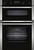 Neff, U2ACH7AN7B, Double oven, Silver