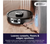 Shark, RV3000XEUK, PowerDetect UV Reveal Vac Mop Robot Vacuum, Black