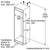 Bosch, KIN85NSE0G, Series 2 Built In Fridge Freezer Sliding Hinge, Multi