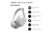 Sony, WH1000XXWCE7, Collexion Headphone Platinum Wireless Bluetooth Noise Cancelling Over Ear Headphones, Silver