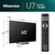 Hisense, 65U71Q, 65" U7Q Mini QLED 4K HDR 144Hz Smart AI TV, Black
